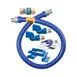 Dormont 1675BPQ2SR48BXPS SnapFast 48" Gas Connector Kit w/ Double Swivel MAX, Safety Set, in Box3/4" Dia 1 image