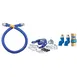 Dormont 1675BPQ2SR60 SnapFast 60" Gas Connector Kit w/ Double Swivel MAX, Restraining Cable, 3/4" Dia 2 image