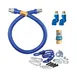 Dormont 1675BPQ2SR72 SnapFast 72" Gas Connector Kit, Double Swivel MAX, Restraining Cable, 3/4" Dia 2 image