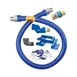 Dormont 1675BPQSR48PS SnapFast 60" Gas Connector Kit w/ Swivel MAX, Elbow, Safety Set, 3/4" Dia 2 image