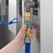 Dormont 1675KIT48 Deluxe SnapFast 48" Gas Connector Kit, Two Elbows, Restraining Cable, 3/4" Dia 4 image