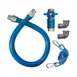 Dormont 1675KITCF24 Deluxe Safety Quik 24" Gas Connector Kit, Two Elbows, Restraining Cable, 3/4" Dia 1 image
