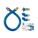 Dormont 1675KITCF2S72 Deluxe Safety Quik 72" Gas Connector Kit, Two Swivels, Restraining Cable, 3/4" Dia 1 image