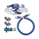 Dormont 1675KITCF60 Deluxe Safety Quik 60" Gas Connector Kit, Two Elbows, Restraining Cable, 3/4" Dia 2 image