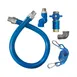 Dormont 1675KITCFS24 Deluxe Safety Quik 24" Gas Connector Kit w/ Swivel MAX, Elbow, Restraining Cable 1 image