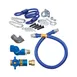 Dormont 1675KITCFS24 Deluxe Safety Quik 24" Gas Connector Kit w/ Swivel MAX, Elbow, Restraining Cable 2 image
