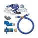 Dormont 1675KITCFS36 Deluxe Safety Quik 36" Gas Connector Kit w/ Swivel MAX, Elbow, Restraining Cable 2 image