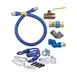 Dormont 1675KITS24 Deluxe SnapFast 24" Gas Connector Kit, Swivel MAX, Elbow, Restraining Cable, 3/4" Dia 2 image