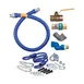 Dormont 1675KITS72 Deluxe SnapFast 72" Gas Connector Kit, Swivel MAX, Elbow, Restraining Cable 2 image