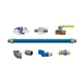 Dormont CAN1675KITS36EFV SnapFast 36" Moveable Gas Connector Kit w/ Excess Flow Value, Swivel Max 1 image