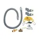Dormont CANRG502S60 60" ReliaGuard Foodservice Gas Connector Kit w/ SwivelGuard and Quick Disconnect 1 image