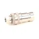 Dormont LFW25QD Water Quick Disconnect – 2‑Way Coupling, 1/4" Diameter Brass Connector 1 image
