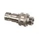 Dormont LFW37QD Water Quick Disconnect - 2-Way Coupling, 3/8" Diameter Brass Connector / High-Flow 1 image