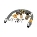 Dormont RG10036 36" ReliaGuard Foodservice 1" Gas Connector Kit, Quick Disconnect, 2 Elbows, Restraining Cable 2 image