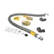 Dormont RG10048 48" ReliaGuard Foodservice 1" Gas Connector Kit, Quick Disconnect, 2 Elbows, Restraining Cable  2 image