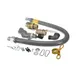 Dormont RG100S36 ReliaGuard 36" Gas Connector Kit, SwivelGuard, Snap Quick-Disconnect, 1" Diameter 2 image