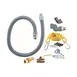 Dormont RG100S48 ReliaGuard 48" Gas Connector Kit, SwivelGuard, Snap Quick-Disconnect, 1" Diameter 1 image