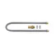 Dormont W50BP2Q72 Hi-Psi® Water Connector Hose, 1/2" Dia. x 72" L / Covered with S. Steel Braid 1 image