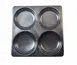 Pratica Products Inc 200218 Nonstick Egg Pan 10x10x4.5"- Rocket Express Express/SM/ST/XL, Forza STi 1 image
