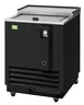 RefrigerationX XBC-24SB-N6 Bottle Cooler, 24" W x 26" D x 33" H, 3.6 cu.ft., Black SS, 1/8 hp, R‑600a 1 image