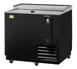 RefrigerationX XBC-36SB-N6 Bottle Cooler, 36W x 26D x 33H, 8.5 cu.ft., Black, 1/8 Comp., Cap Opener 1 image