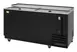 RefrigerationX XBC-65SB-N6 Bottle Cooler, 64"W x 26"D x 33"H, 18.5 cu.ft., Black, Side‑Mount, R-600a 1 image