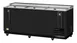 RefrigerationX XBC-80SB-N6 Bottle Cooler, 80½"W x 26½"D x 33¼"H, 22.6 cu.ft., Black Steel Forced Air 1 image