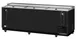 RefrigerationX XBC-95SB-N6 Bottle Cooler, 95"W×26‑1/2"D×33‑1/4"H, 30.3 cu ft, Black Side‑Mount 1/3hp 1 image
