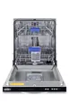 Summit DW242WADA 24" Residential Built-in Dishwasher, Stainless Steel / 8 Wash Programs - Black Door 2 image