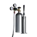 Summit KITNCF Nitro Coffee Dispensing Tap Kit with Nitrogen Tank – 3"x3"x12" Stainless Draft Towers 1 image