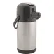 AllPoints 2901052 Airpot – 74 Oz Stainless Steel Lever Lid Pot, 2.2 Qt, Beverage Service 1 image