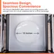 Sharp KB6524PSY 24" 950 Watt Microwave Drawer Oven, 1.2 Cu. Ft., Touch Control, S. Steel, 120V 6 image