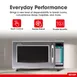 Sharp R-21LVF 1000W Medium Duty Commercial Microwave Oven, Touch Control, 20 Memory, 120V 4 image