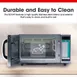 Sharp R-21LVF 1000W Medium Duty Commercial Microwave Oven, Touch Control, 20 Memory, 120V 7 image