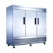 Dukers Appliance Co D83F 82" 3-Solid Door Reach-In Freezer, Bottom Mounted, 64.80 cu. ft. 6 image