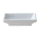 Thunder Group 19001WT Sauce Dish, 2 Oz., 3-3/4" X 2-1/2", Break-Resistant - Dozen 1 image
