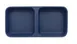 Thunder Group 19002SB Sauce Dish, 2-Compartment, 4 Oz., 6"L X 3"W - Dozen 1 image