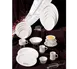 Thunder Group AD313WS Dessert Dish, 5 Oz., Scalloped Edge, Break-Resistant - Dozen 2 image