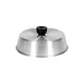 Thunder Group ALBC007 Grill Basting Cover, 7" Dia., Round, Bakelite® Knob 1 image