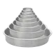 Thunder Group ALCP0802 Layer Cake Pan, 8" Dia. X 2"H, Round, Aluminum 2 image
