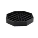 Thunder Group ALDT045 Drip Tray, 4-1/8" X 4-1/8" X 3/4"H, Octagonal, Plastic, 4 Each - Pack 1 image
