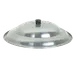 Thunder Group ALPC002 Wok Cover, 13-1/4" Dia., Domed, Plastic Knob Handle 1 image