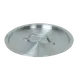 Thunder Group ALSAP102 Saute' Pan Cover, Fits 3 Quart Pan ALSAP002, Flat With Handle, Aluminum 1 image