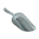 Thunder Group ALTWSC012 Scoop, 12 Oz. Capacity, Tapered Bowl, Contoured Handle, Aluminum 1 image