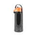 Thunder Group APLG022D Airpot, 2.2 Liter (74 Oz.), Glass Lined, Orange Lever Top 1 image