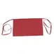 Thunder Group CA1322BG Chef Regalia Aprons, 13" X 22" (3) Pocket Waist 65/35 Poly/Cotton, Burgundy 1 image
