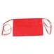 Thunder Group CA1322RD Chef Regalia Waist Aprons, 13" X 22" (3) Pocket, 65/35 Poly/Cotton 1 image