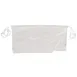 Thunder Group CA1734WH Chef Regalia Aprons, 17" X 34", Four-Way Reversible, 65/35 Poly/Cotton 1 image