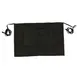 Thunder Group CA1928BK Chef Regalia Aprons, 19" X 28" (2) Pocket Bistro Half Length, 65/35 Poly/Cotton 1 image
