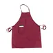 Thunder Group CA3326BG Chef Regalia Bib Aprons, 33" X 26", Full-Length With Pocket, 65/35 Poly/Cotton 1 image